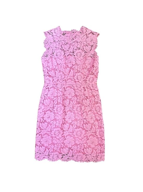 Valentino Dresses & Skirts - Valentino Pink Lace Sleeveless Cocktail Dress